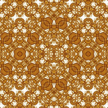 Kusursuz kaotik şablon. Soyut sanat geçmişi. Kusursuz bir doku. Modern arka plan. Mandala