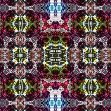 Kusursuz kaotik şablon. Soyut moda arka planı. Kusursuz bir doku. Modern arka plan. Kaleydoskopik