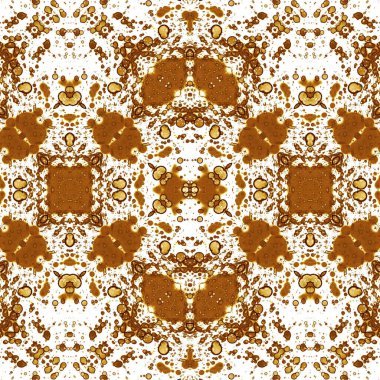 Kusursuz kaotik şablon. Soyut sanat geçmişi. Kusursuz bir doku. Modern arka plan. Mandala