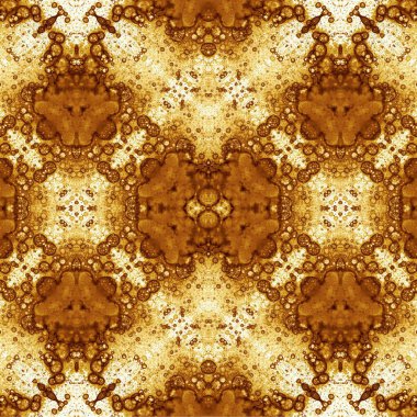 Kusursuz kaotik şablon. Soyut sanat geçmişi. Kusursuz bir doku. Modern arka plan. Mandala