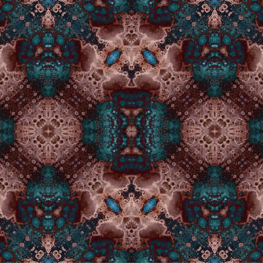 Kusursuz kaotik şablon. Soyut moda arka planı. Kusursuz bir doku. Modern arka plan. Kaleydoskopik