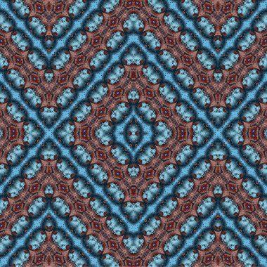 Kusursuz kaotik şablon. Soyut sanat geçmişi. Kusursuz bir doku. Modern arka plan. Mandala