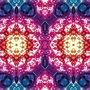 Kusursuz kaotik şablon. Soyut moda arka planı. Kusursuz bir doku. Modern arka plan. Kaleydoskopik