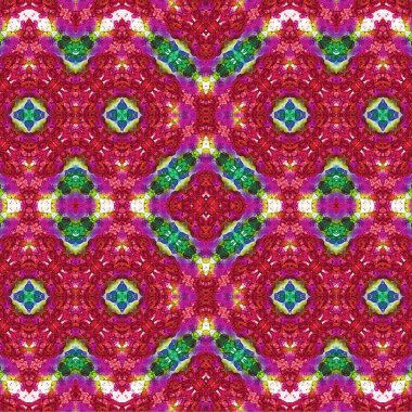 Kusursuz kaotik şablon. Soyut sanat geçmişi. Kusursuz bir doku. Modern arka plan. Mandala