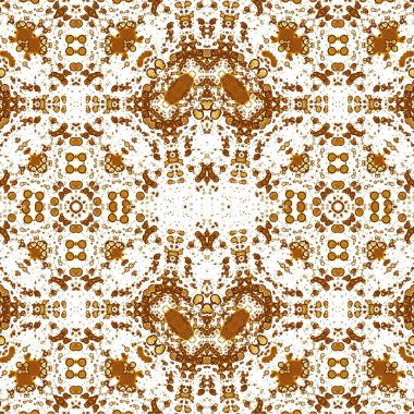 Kusursuz kaotik şablon. Soyut sanat geçmişi. Kusursuz bir doku. Modern arka plan. Mandala