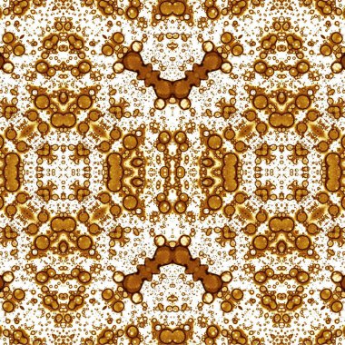 Kusursuz kaotik şablon. Soyut sanat geçmişi. Kusursuz bir doku. Modern arka plan. Mandala