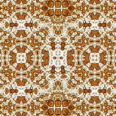 Kusursuz kaotik şablon. Soyut sanat geçmişi. Kusursuz bir doku. Modern arka plan. Mandala