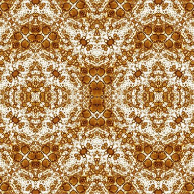 Kusursuz kaotik şablon. Soyut sanat geçmişi. Kusursuz bir doku. Modern arka plan. Mandala