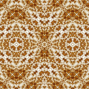 Kusursuz kaotik şablon. Soyut sanat geçmişi. Kusursuz bir doku. Modern arka plan. Mandala