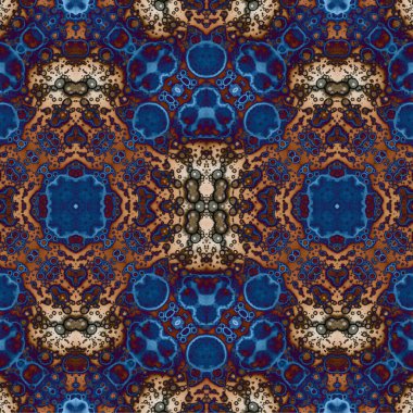 Kusursuz kaotik şablon. Soyut moda arka planı. Kusursuz bir doku. Modern arka plan. Kaleydoskopik