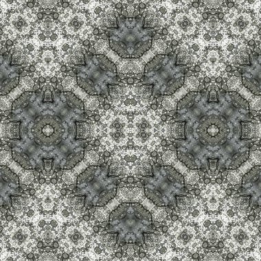 Kusursuz kaotik şablon. Soyut sanat geçmişi. Kusursuz bir doku. Modern arka plan. Mandala