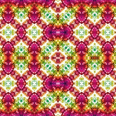 Kusursuz kaotik şablon. Soyut sanat geçmişi. Kusursuz bir doku. Modern arka plan. Mandala