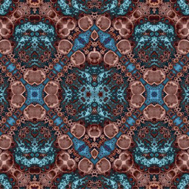 Kusursuz kaotik şablon. Soyut moda arka planı. Kusursuz bir doku. Modern arka plan. Kaleydoskopik