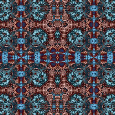 Kusursuz kaotik şablon. Soyut moda arka planı. Kusursuz bir doku. Modern arka plan. Kaleydoskopik