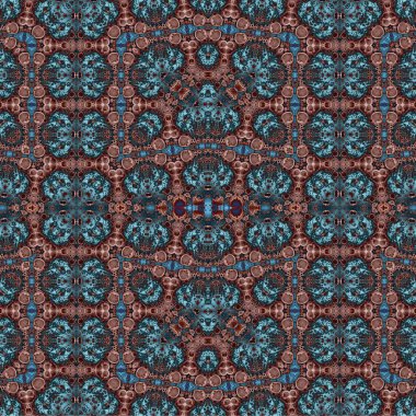 Kusursuz kaotik şablon. Soyut sanat geçmişi. Kusursuz bir doku. Modern arka plan. Mandala