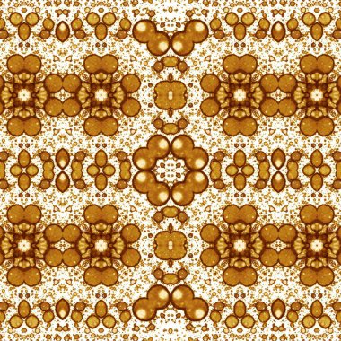 Kusursuz kaotik şablon. Soyut sanat geçmişi. Kusursuz bir doku. Modern arka plan. Mandala