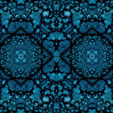 Kusursuz kaotik şablon. Soyut sanat geçmişi. Kusursuz bir doku. Modern arka plan. Mandala