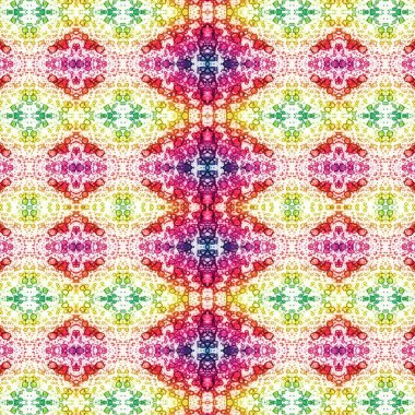 Kusursuz kaotik şablon. Soyut sanat geçmişi. Kusursuz bir doku. Modern arka plan. Mandala