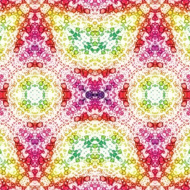 Kusursuz kaotik şablon. Soyut sanat geçmişi. Kusursuz bir doku. Modern arka plan. Mandala