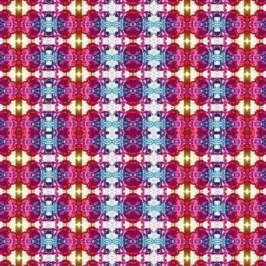 Kusursuz kaotik şablon. Soyut sanat geçmişi. Kusursuz bir doku. Modern arka plan. Mandala