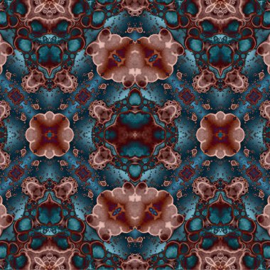 Kusursuz kaotik şablon. Soyut moda arka planı. Kusursuz bir doku. Modern arka plan. Kaleydoskopik