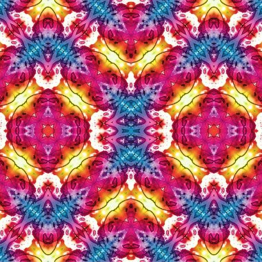 Kusursuz kaotik şablon. Soyut moda arka planı. Kusursuz bir doku. Modern arka plan. Kaleydoskopik