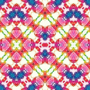 Kusursuz kaotik şablon. Soyut moda arka planı. Kusursuz bir doku. Modern arka plan. Kaleydoskopik