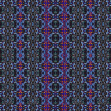 Kusursuz kaotik şablon. Soyut sanat geçmişi. Kusursuz bir doku. Modern arka plan. Mandala