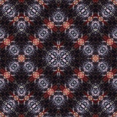 Kusursuz kaotik şablon. Soyut sanat geçmişi. Kusursuz bir doku. Modern arka plan. Mandala