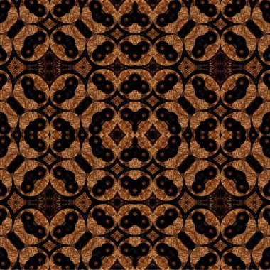 Kusursuz etnik düzen. Soyut retro arka plan. Kusursuz bir doku. Simetrik arkaplan. Sanat dokusu