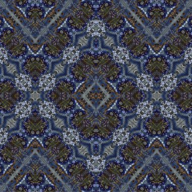 Seamless chaotic pattern. Abstract art background. Seamless texture. Modern background. Mandala