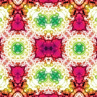 Seamless chaotic pattern. Abstract trendy background. Seamless texture. Modern background. Kaleidoscopic