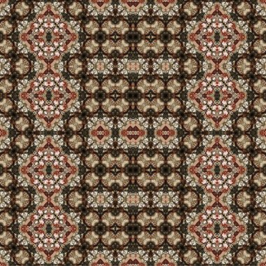 Kusursuz kaotik şablon. Soyut sanat geçmişi. Kusursuz bir doku. Modern arka plan. Mandala