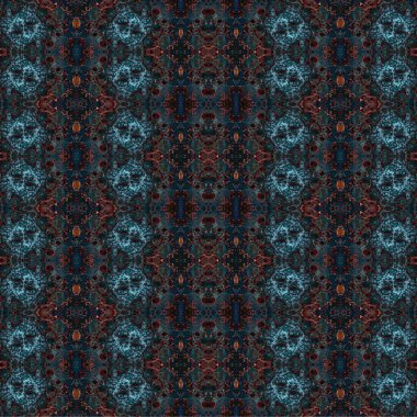 Kusursuz kaotik şablon. Soyut sanat geçmişi. Kusursuz bir doku. Modern arka plan. Mandala