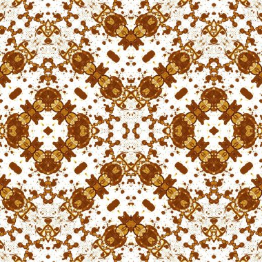 Kusursuz kaotik şablon. Soyut moda arka planı. Kusursuz bir doku. Modern arka plan. Kaleydoskopik