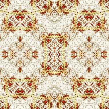 Kusursuz kaotik şablon. Soyut sanat geçmişi. Kusursuz bir doku. Modern arka plan. Mandala