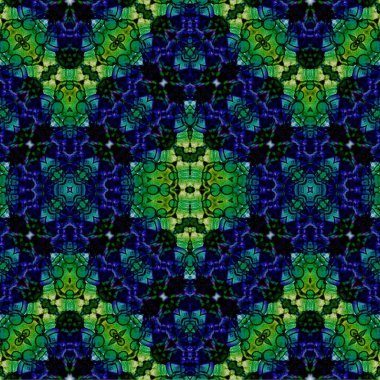 Kusursuz kaotik şablon. Soyut moda arka planı. Kusursuz bir doku. Modern arka plan. Kaleydoskopik