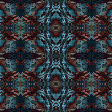 Kusursuz kaotik şablon. Soyut moda arka planı. Kusursuz bir doku. Modern arka plan. Kaleydoskopik