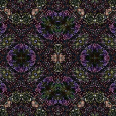 Kusursuz kaotik şablon. Soyut moda arka planı. Kusursuz bir doku. Modern arka plan. Kaleydoskopik