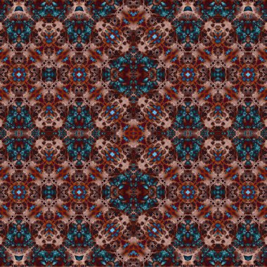 Kusursuz kaotik şablon. Soyut moda arka planı. Kusursuz bir doku. Modern arka plan. Kaleydoskopik