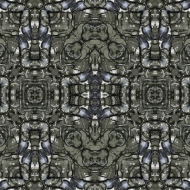 Kusursuz kaotik şablon. Soyut moda arka planı. Kusursuz bir doku. Modern arka plan. Kaleydoskopik