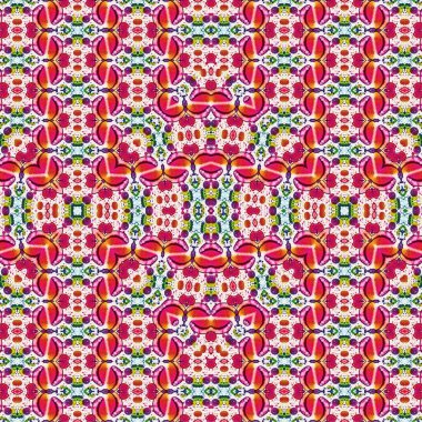 Kusursuz kaotik şablon. Soyut sanat geçmişi. Kusursuz bir doku. Modern arka plan. Mandala