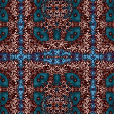 Kusursuz kaotik şablon. Soyut moda arka planı. Kusursuz bir doku. Modern arka plan. Kaleydoskopik