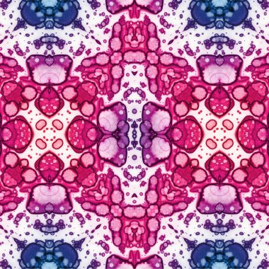 Kusursuz kaotik şablon. Soyut moda arka planı. Kusursuz bir doku. Modern arka plan. Kaleydoskopik