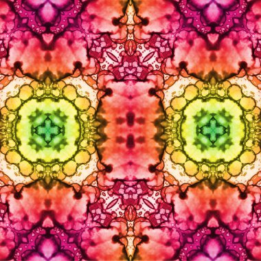 Kusursuz kaotik şablon. Soyut moda arka planı. Kusursuz bir doku. Modern arka plan. Kaleydoskopik