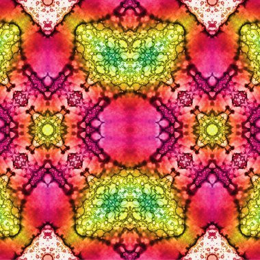 Kusursuz kaotik şablon. Soyut moda arka planı. Kusursuz bir doku. Modern arka plan. Kaleydoskopik