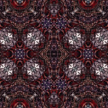 Kusursuz kaotik şablon. Soyut moda arka planı. Kusursuz bir doku. Modern arka plan. Kaleydoskopik