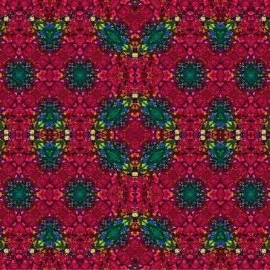 Kusursuz kaotik şablon. Soyut sanat geçmişi. Kusursuz bir doku. Modern arka plan. Mandala