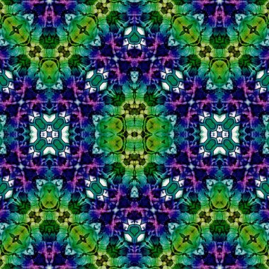 Kusursuz kaotik şablon. Soyut moda arka planı. Kusursuz bir doku. Modern arka plan. Kaleydoskopik