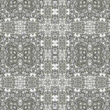 Kusursuz kaotik şablon. Soyut sanat geçmişi. Kusursuz bir doku. Modern arka plan. Mandala